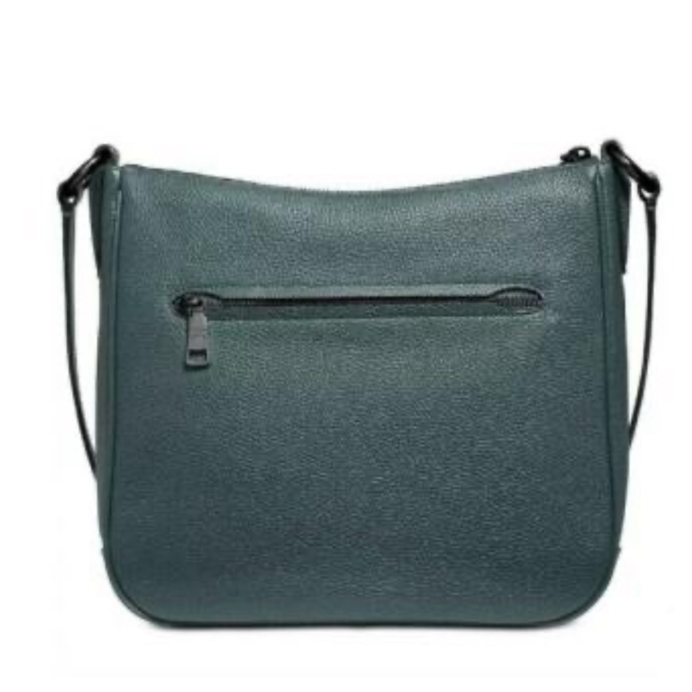 Coach Chaise green polished pebble leather bag . Very good condition - Picture 2 of 14